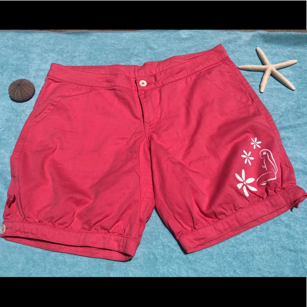 Hot Pink Hinano Tahiti Shorts